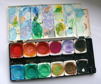 Watercolour palette